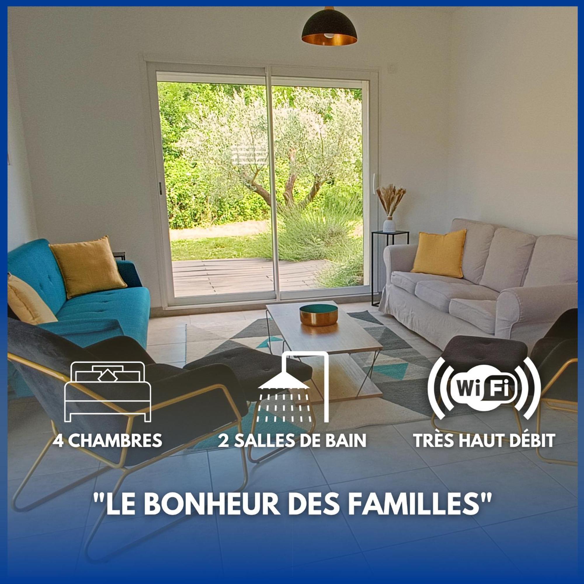 La Villa Lyne - Villa Moderne 4 Chambres 8 Personnes Clim Lezan Exterior photo